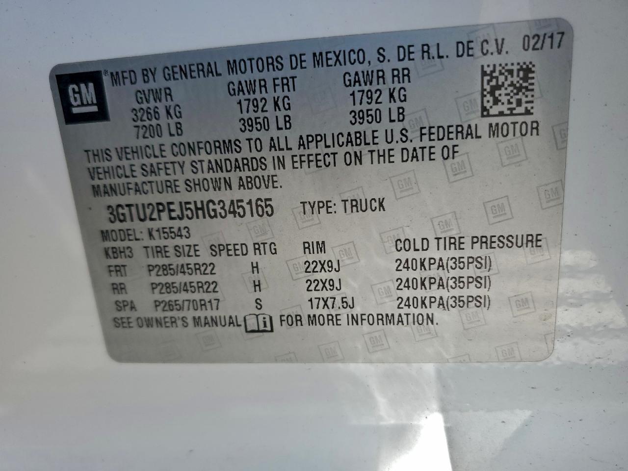 2017 GMC SIERRA K1500 DENALI photo 12