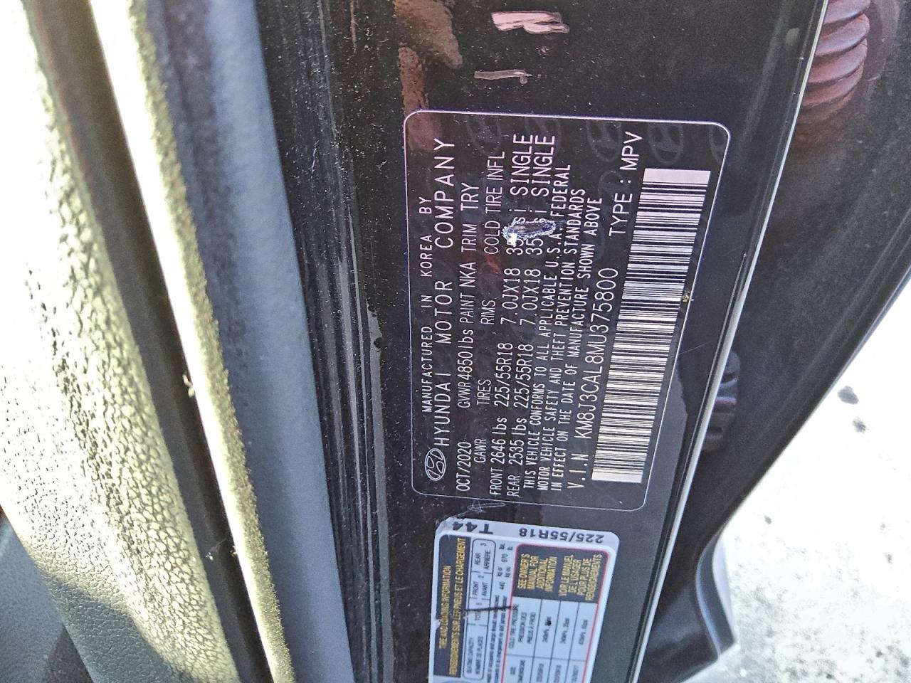 2021 HYUNDAI TUCSON LIMITED photo 13