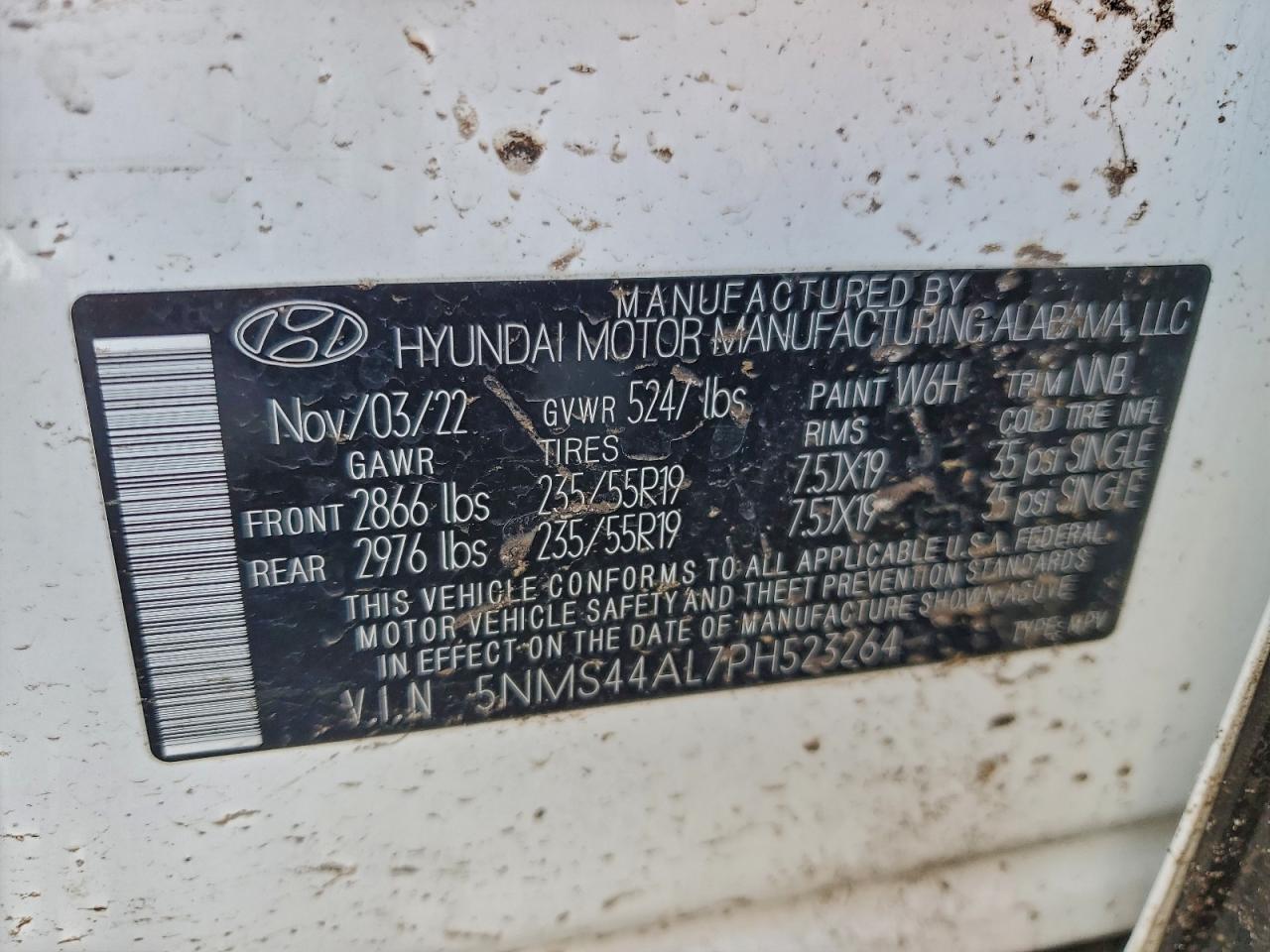 2023 HYUNDAI SANTA FE LIMITED photo 14