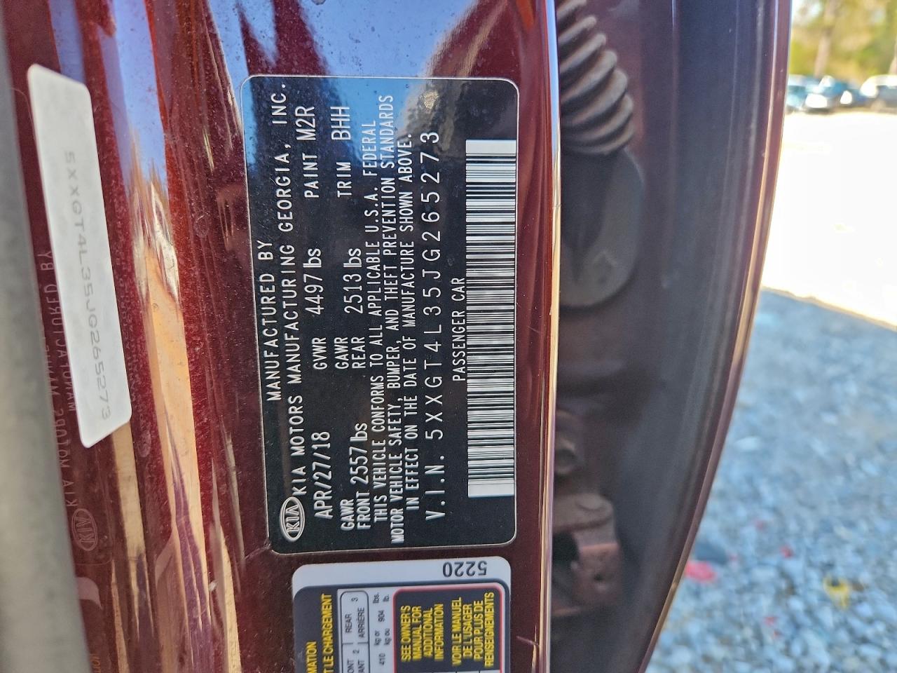 2018 KIA OPTIMA LX photo 12