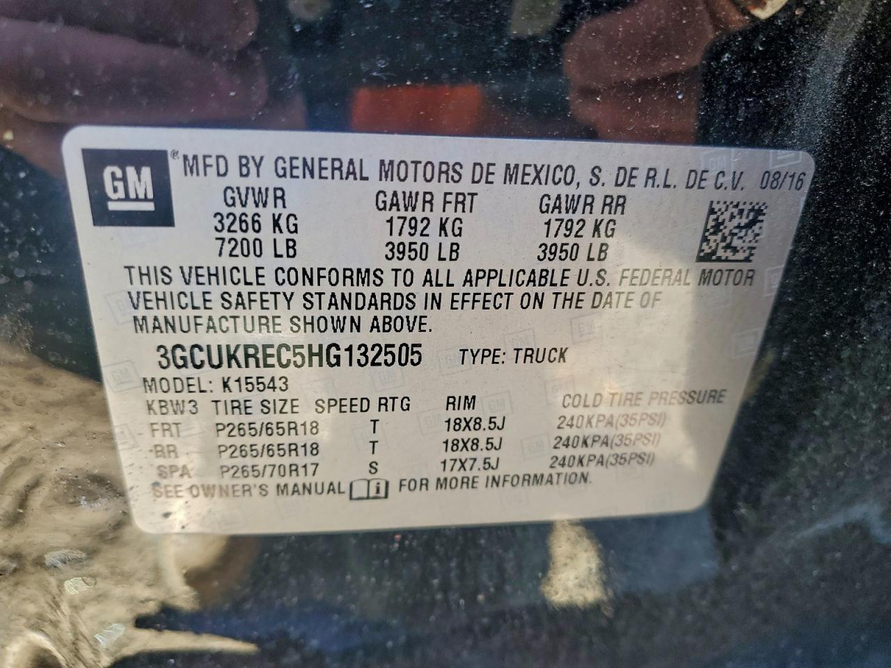 2017 CHEVROLET SILVERADO K1500 LT photo 23