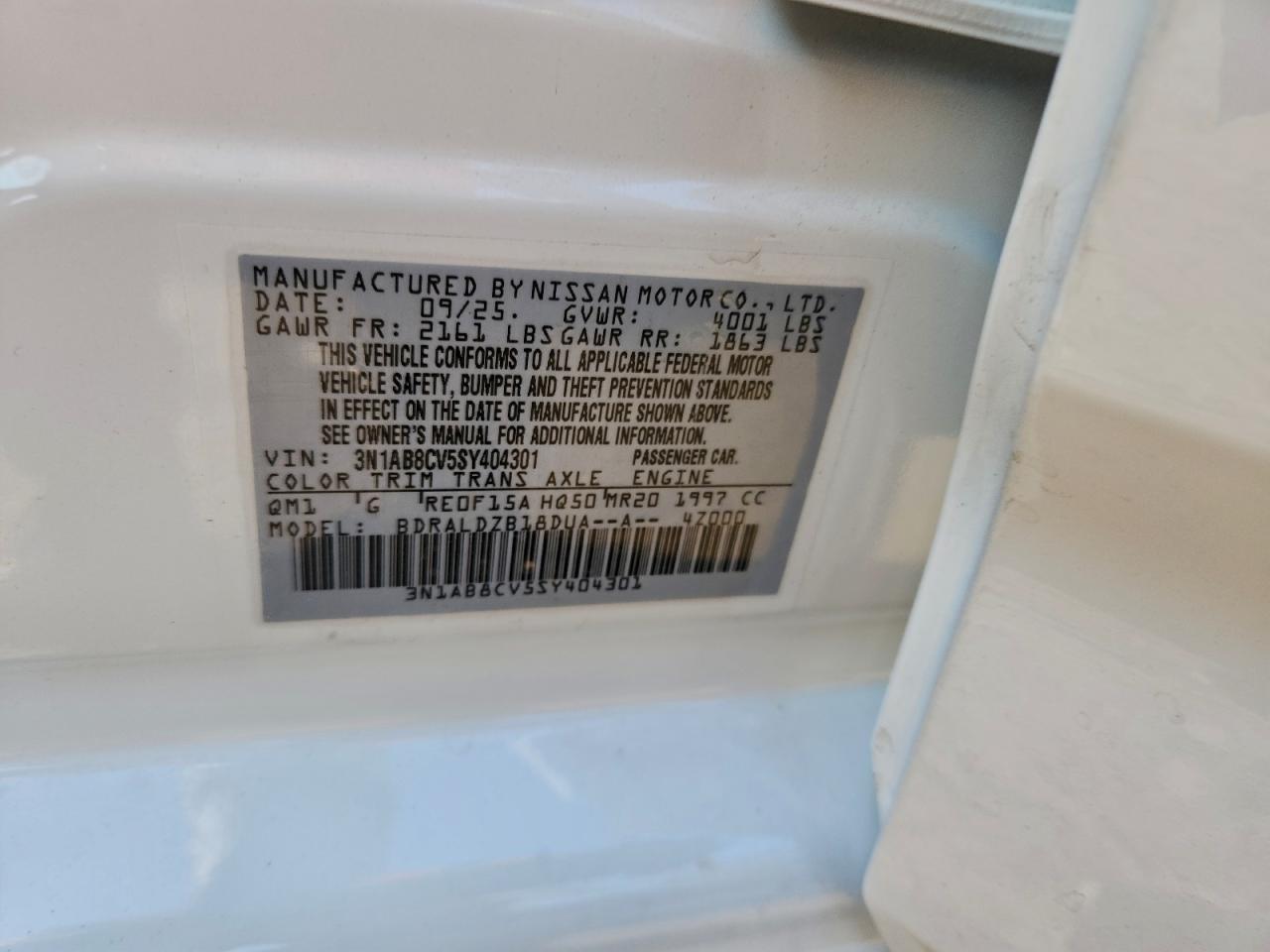 2025 NISSAN SENTRA SV photo 25