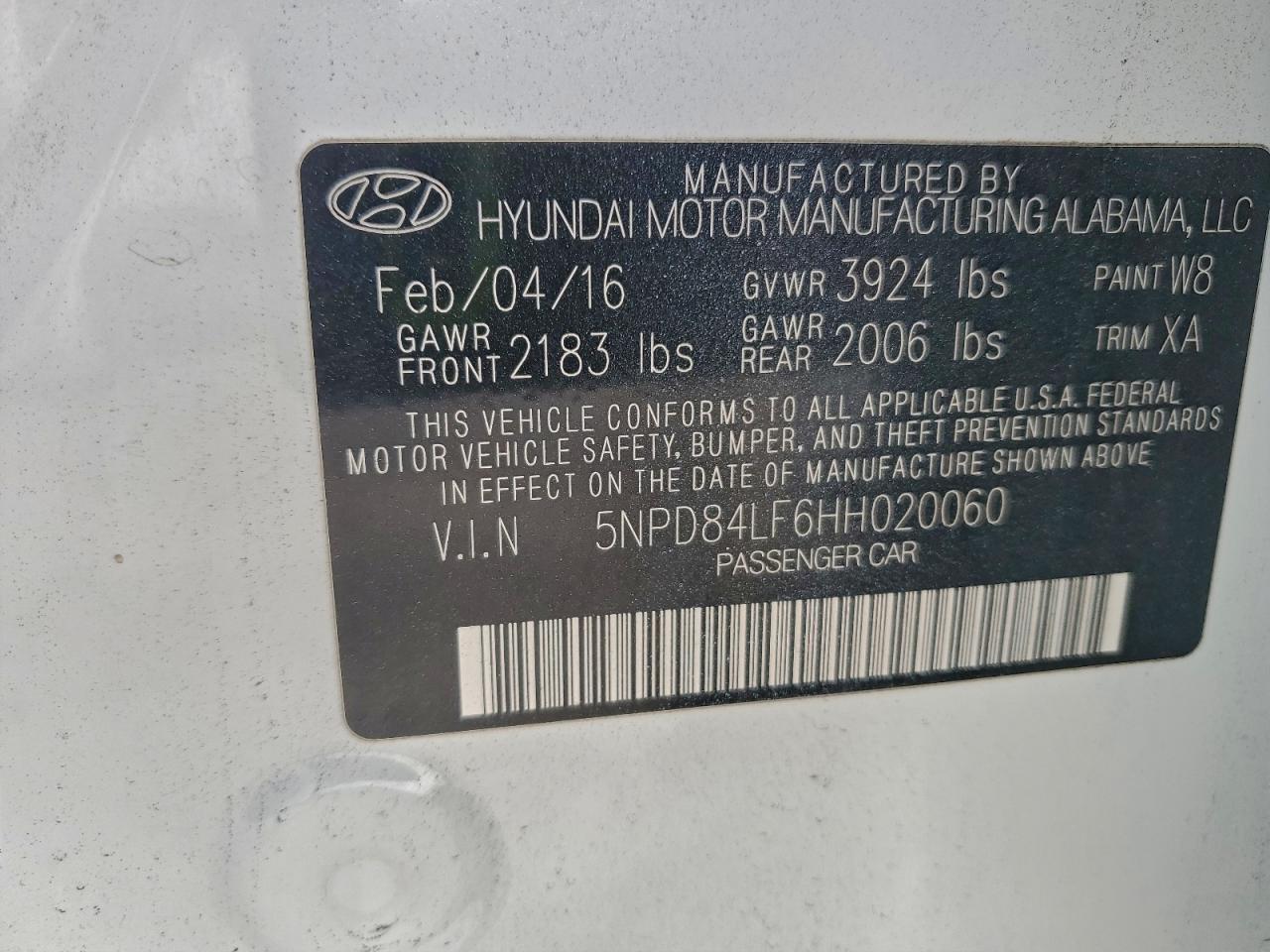 2017 HYUNDAI ELANTRA SE photo 12