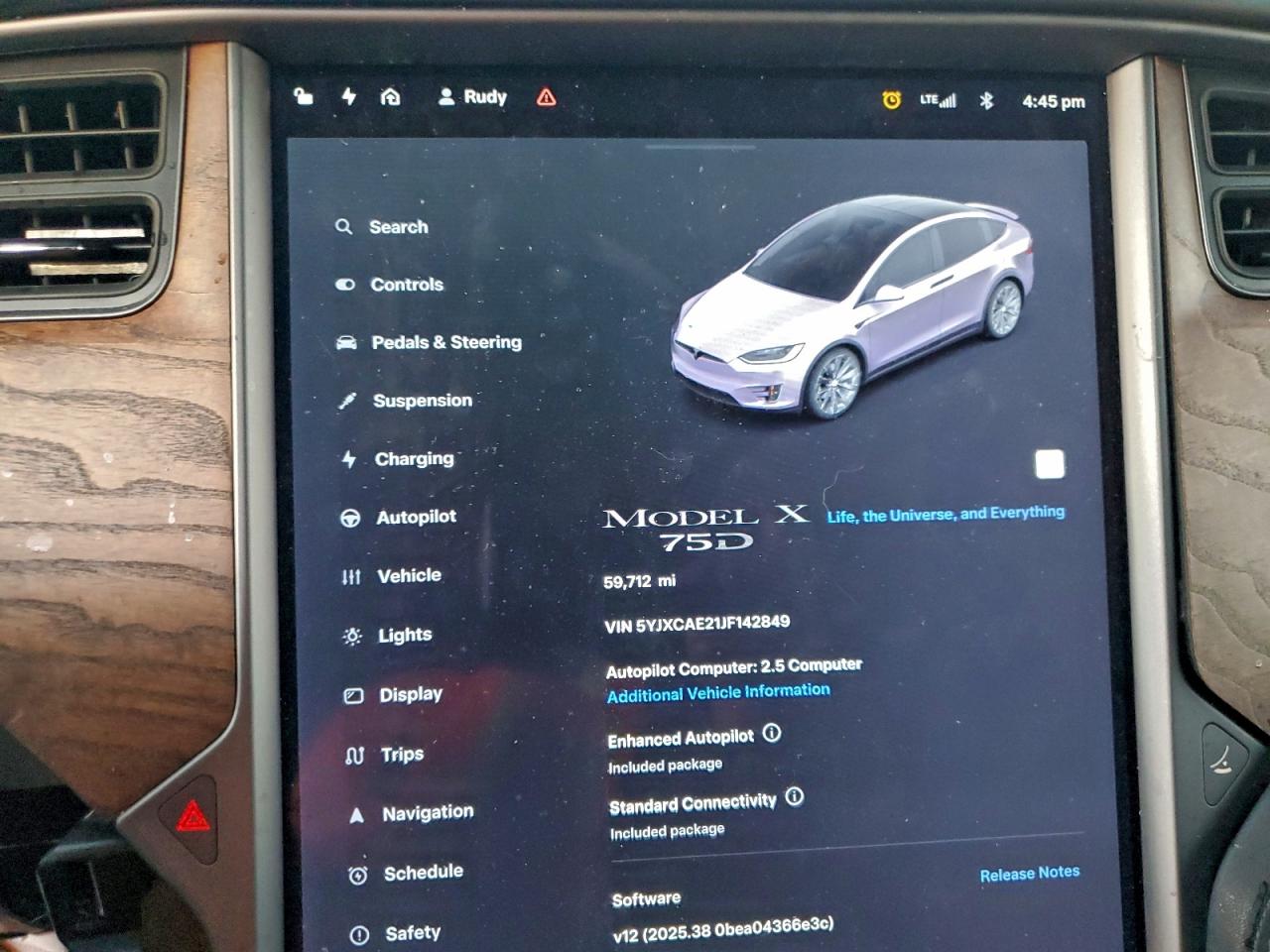2018 TESLA MODEL X photo 9