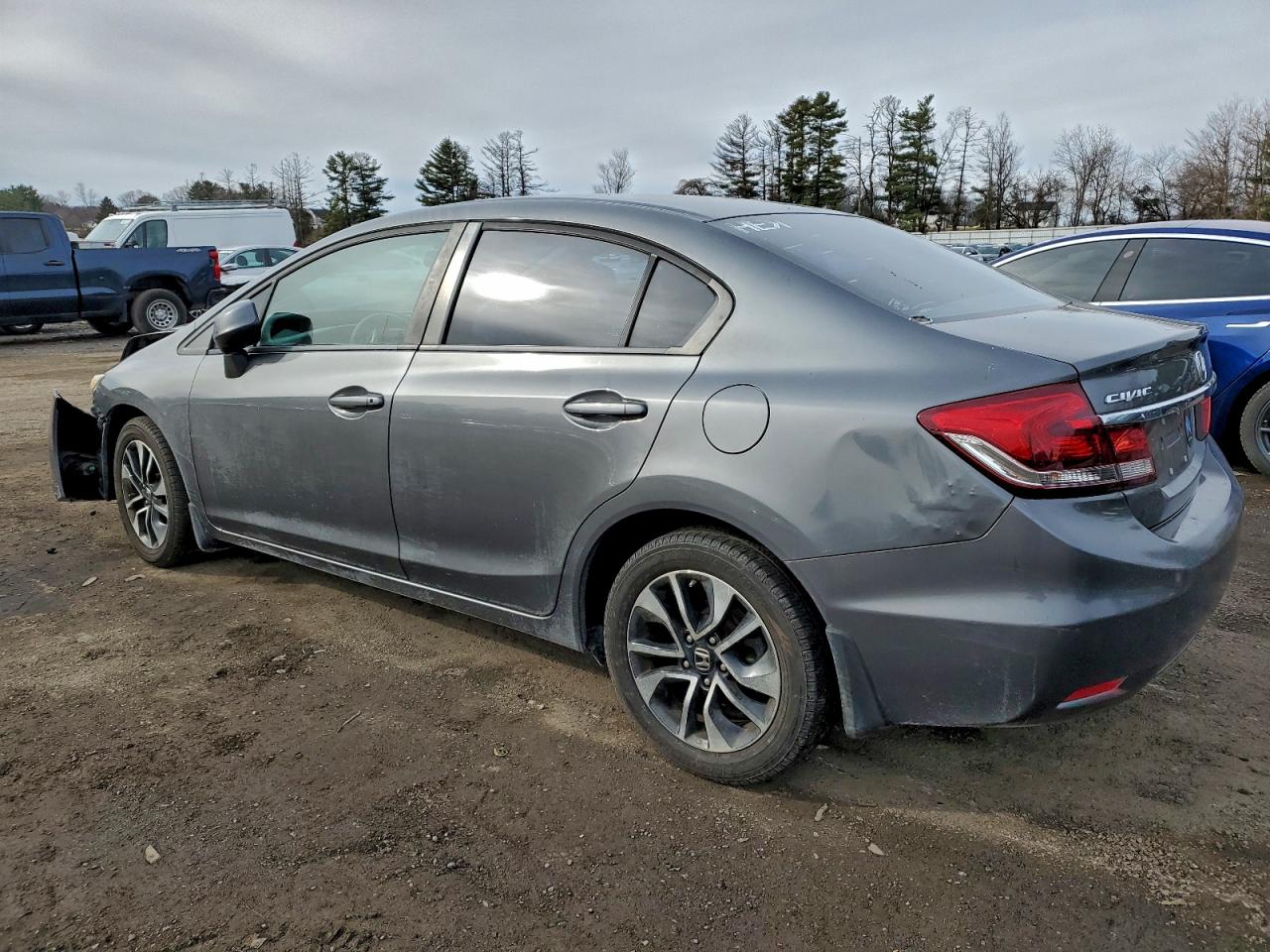2013 HONDA CIVIC EXL photo 2