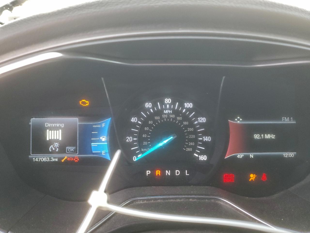 2017 FORD FUSION SE photo 9