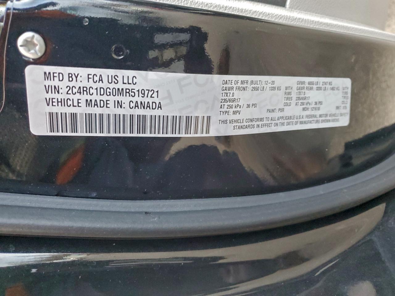 2021 CHRYSLER VOYAGER LXI photo 13