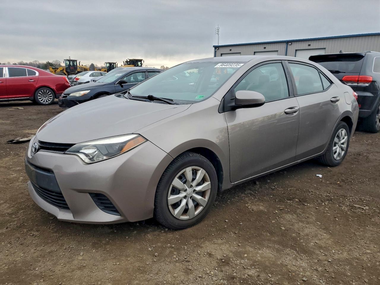 2014 TOYOTA COROLLA L — SIDE damage — photo 1