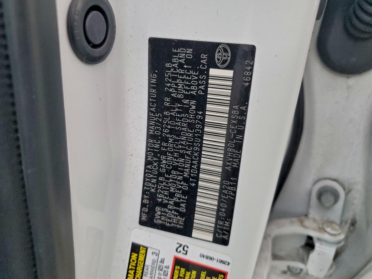 2025 TOYOTA CAMRY XSE photo 12