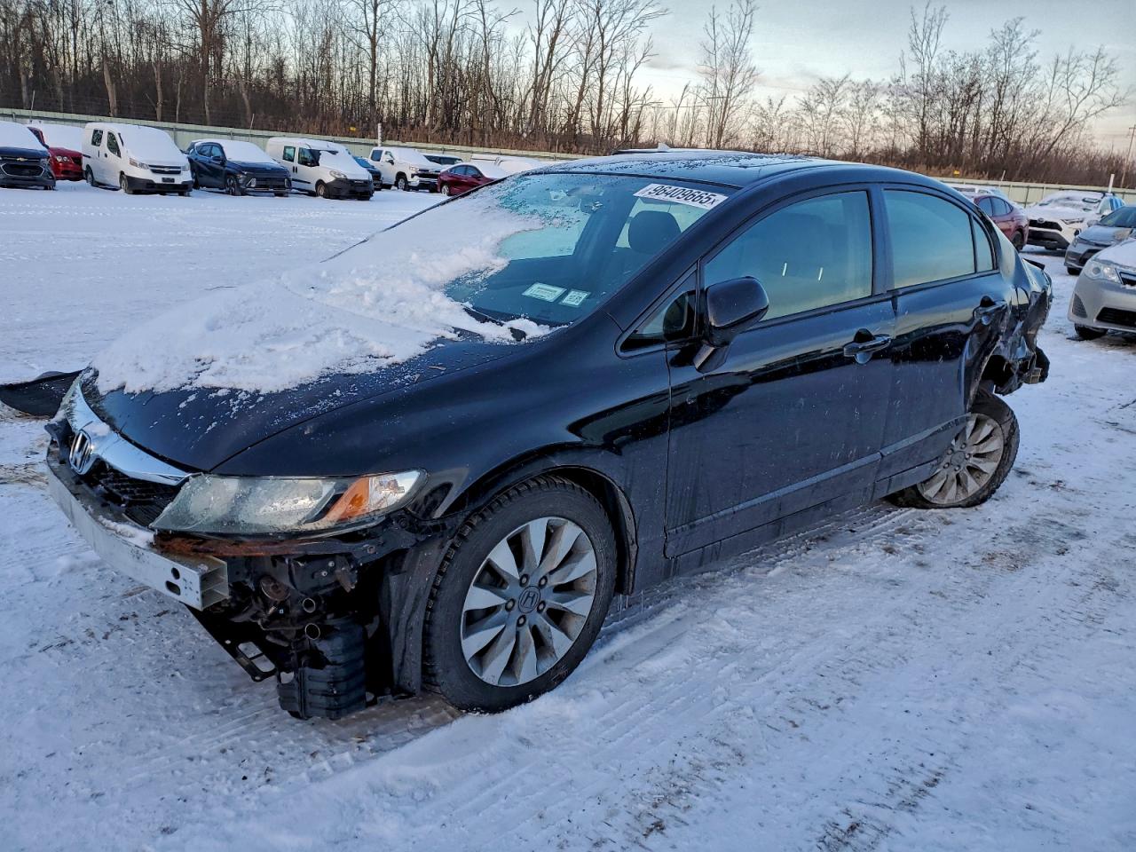 2009 HONDA CIVIC EX — REAR END damage — photo 1
