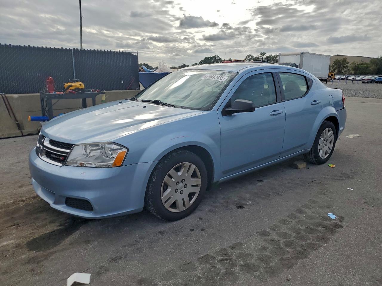 2013 DODGE AVENGER SE — REAR END damage — photo 1