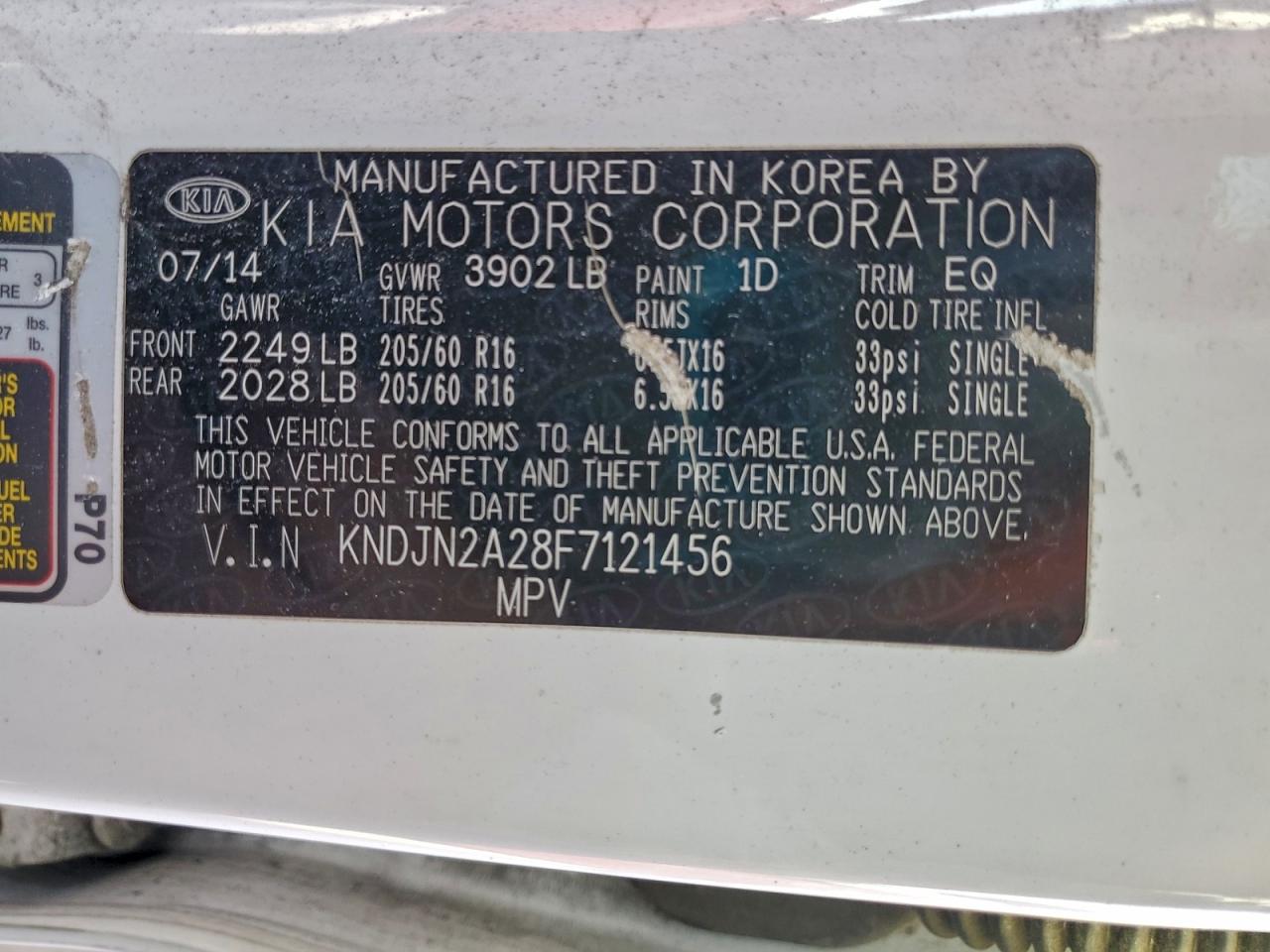 2015 KIA SOUL photo 12