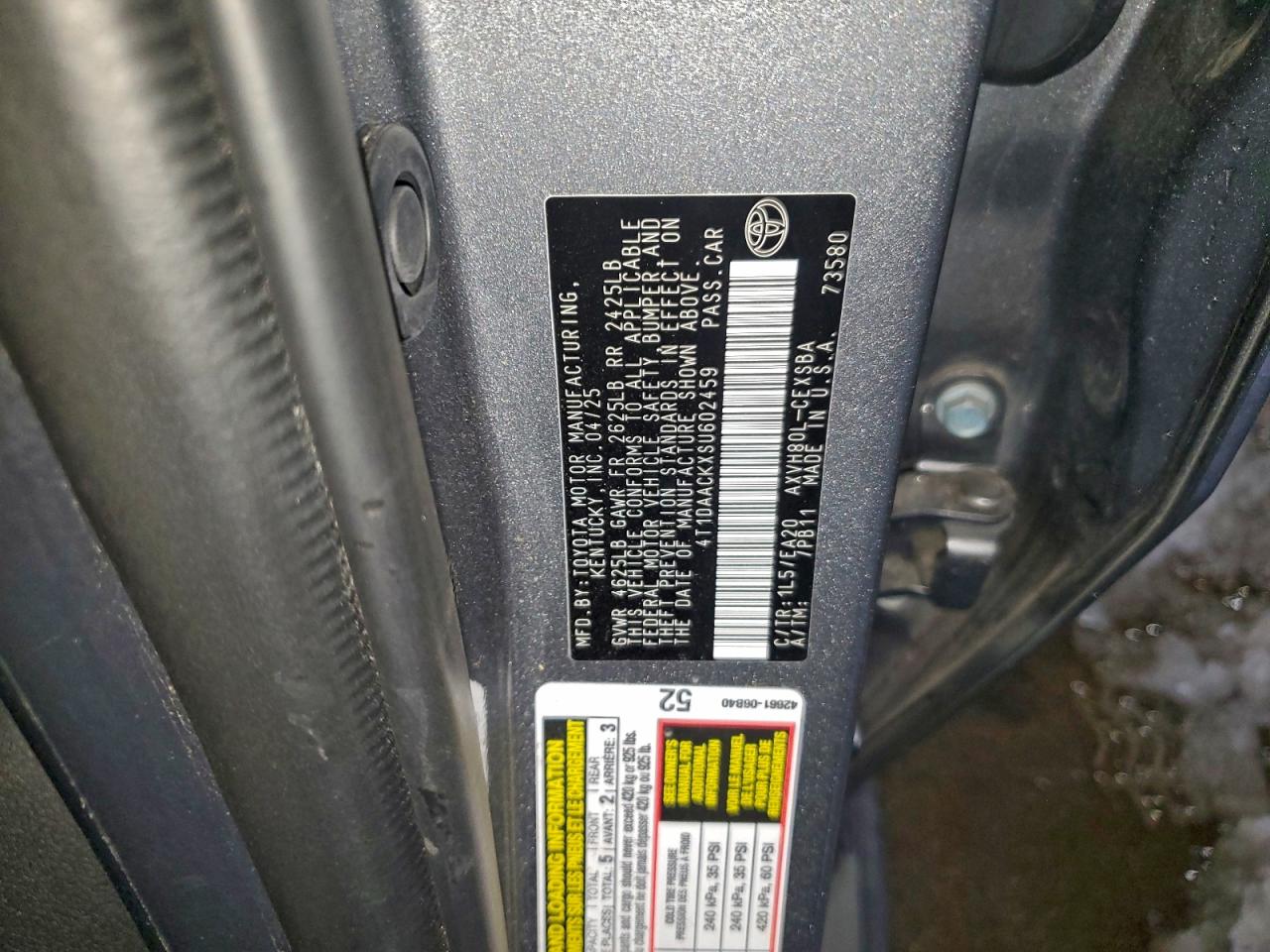 2025 TOYOTA CAMRY XSE photo 13