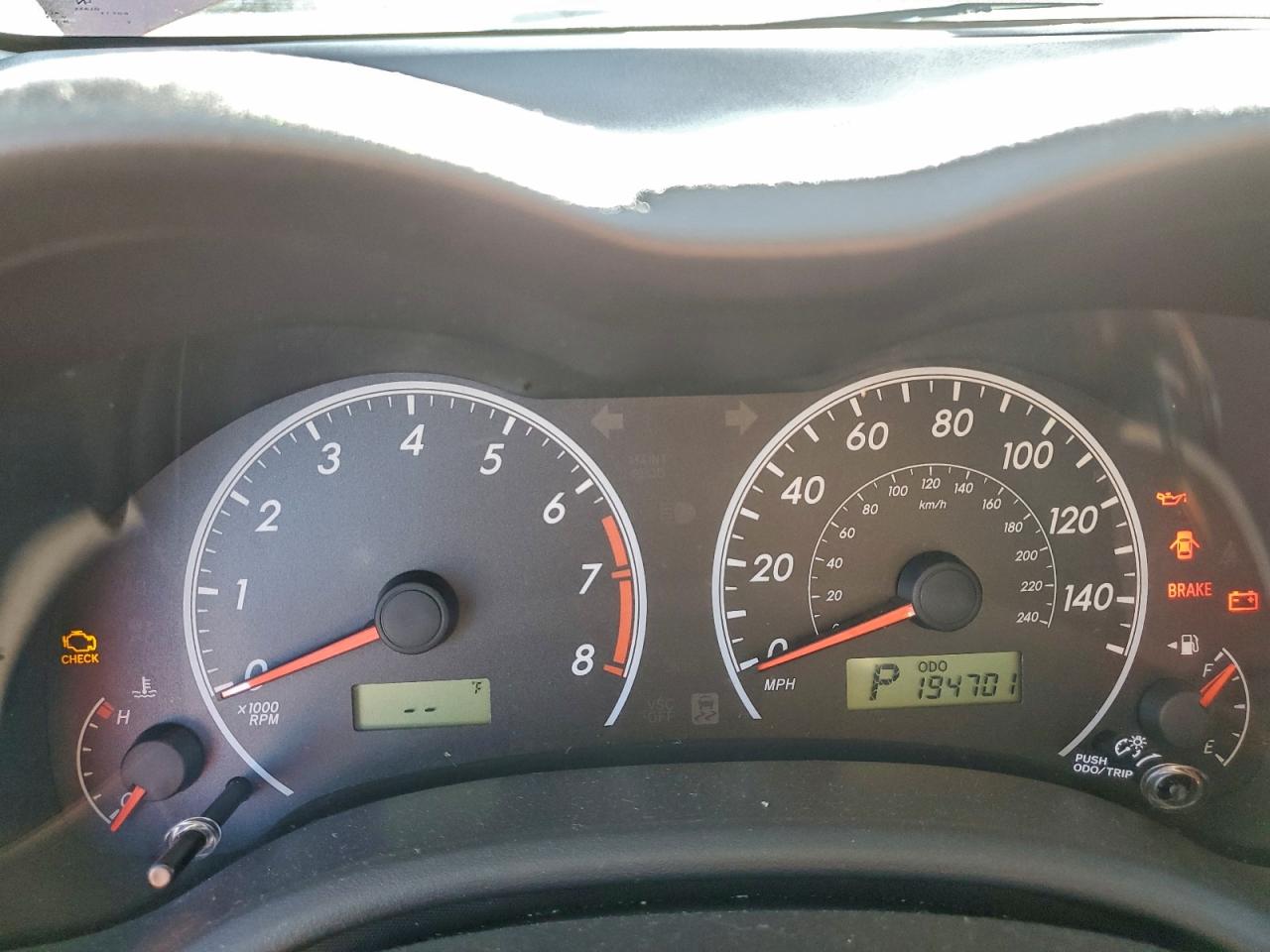 2009 TOYOTA COROLLA BASE photo 9