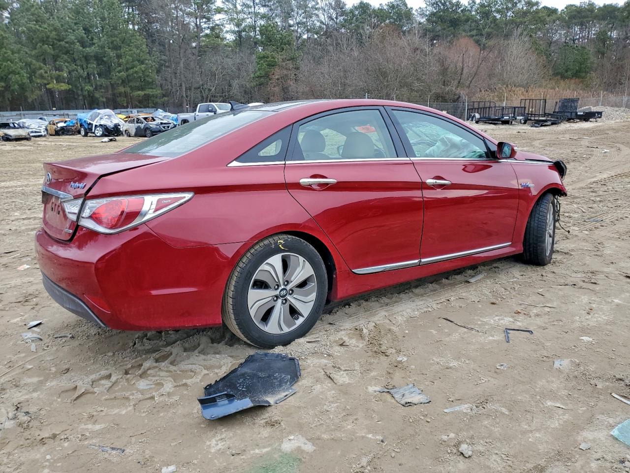 2015 HYUNDAI SONATA HYBRID photo 3