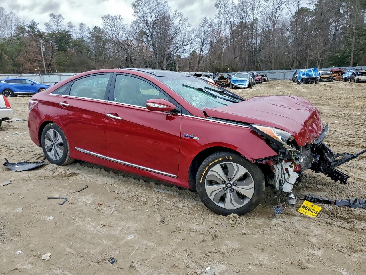 2015 HYUNDAI SONATA HYBRID photo 4
