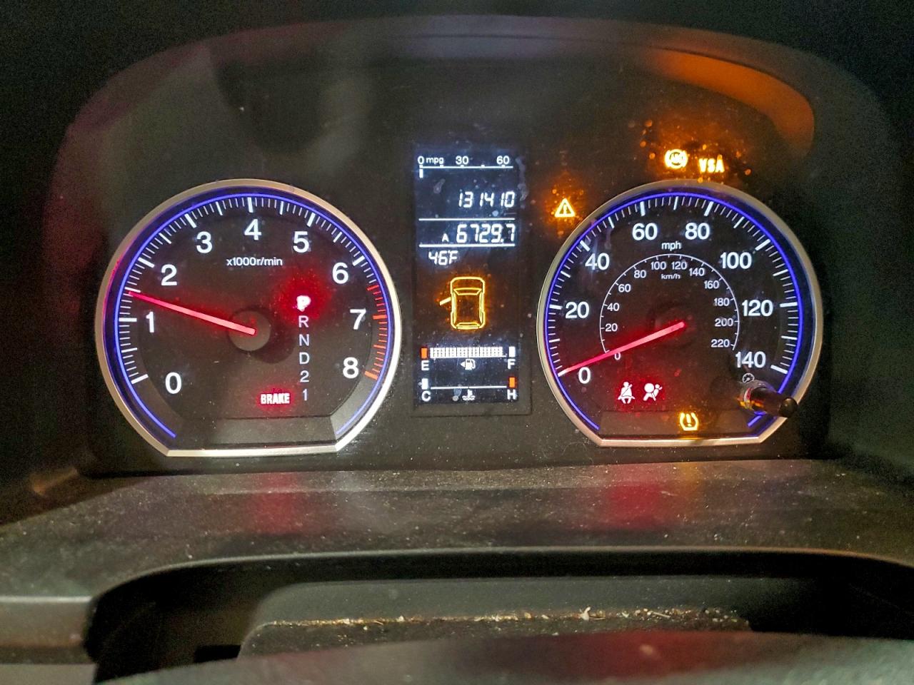 2009 HONDA CR-V EXL photo 9