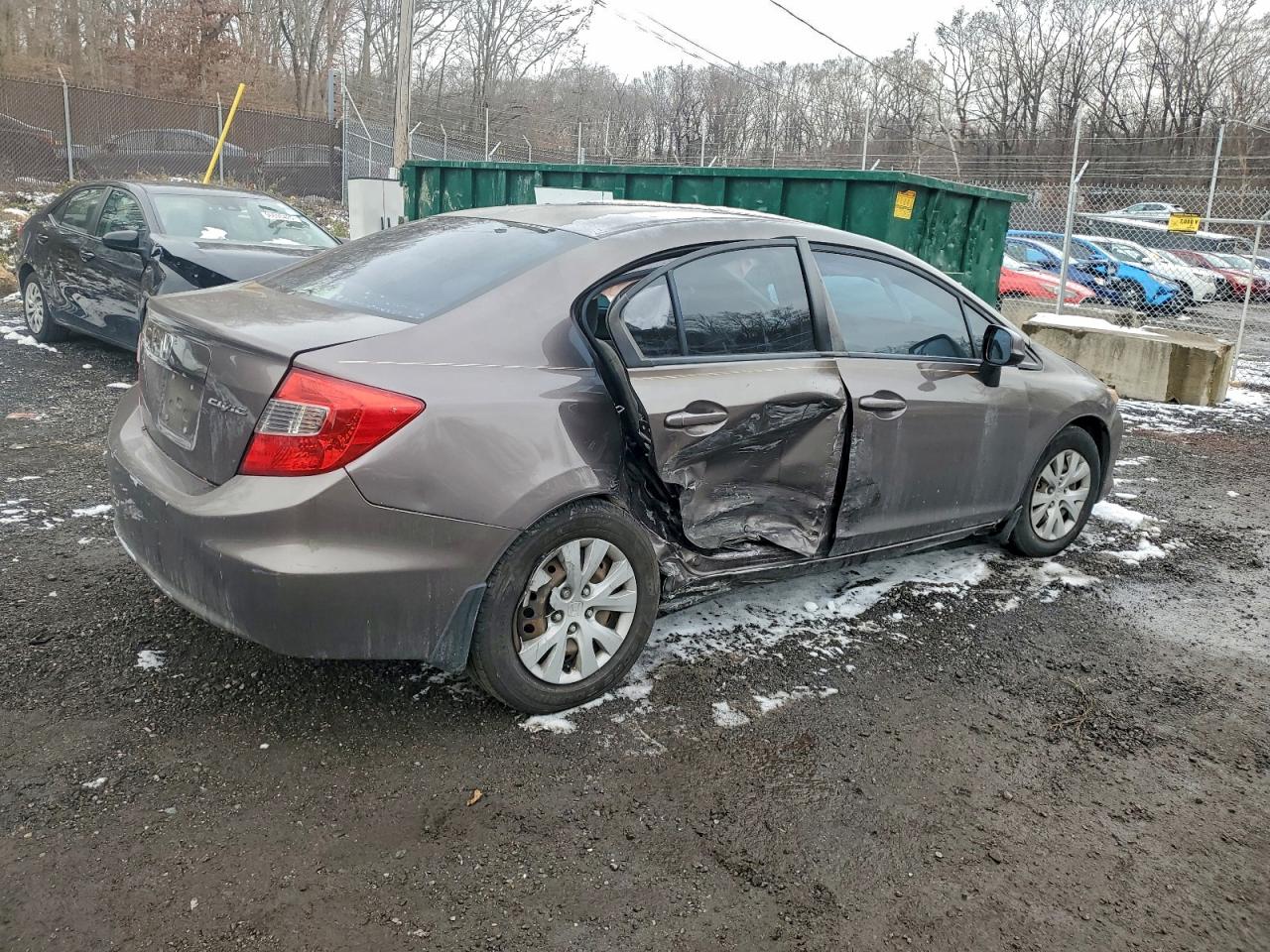 2012 HONDA CIVIC LX photo 7