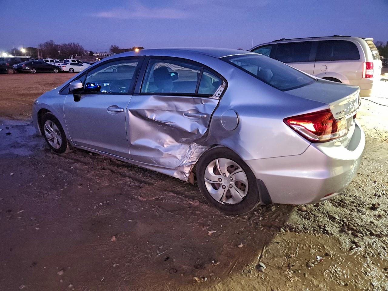 2015 HONDA CIVIC LX photo 2