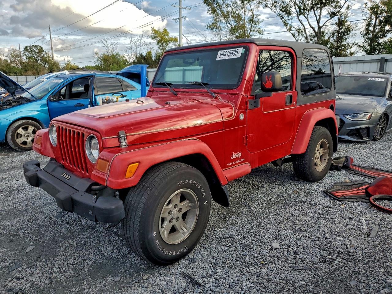 2005 JEEP WRANGLER X — MINOR DENT/SCRATCHES damage — photo 1