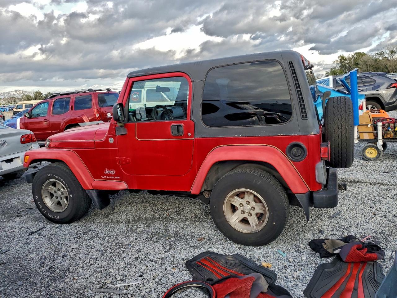 2005 JEEP WRANGLER X photo 2