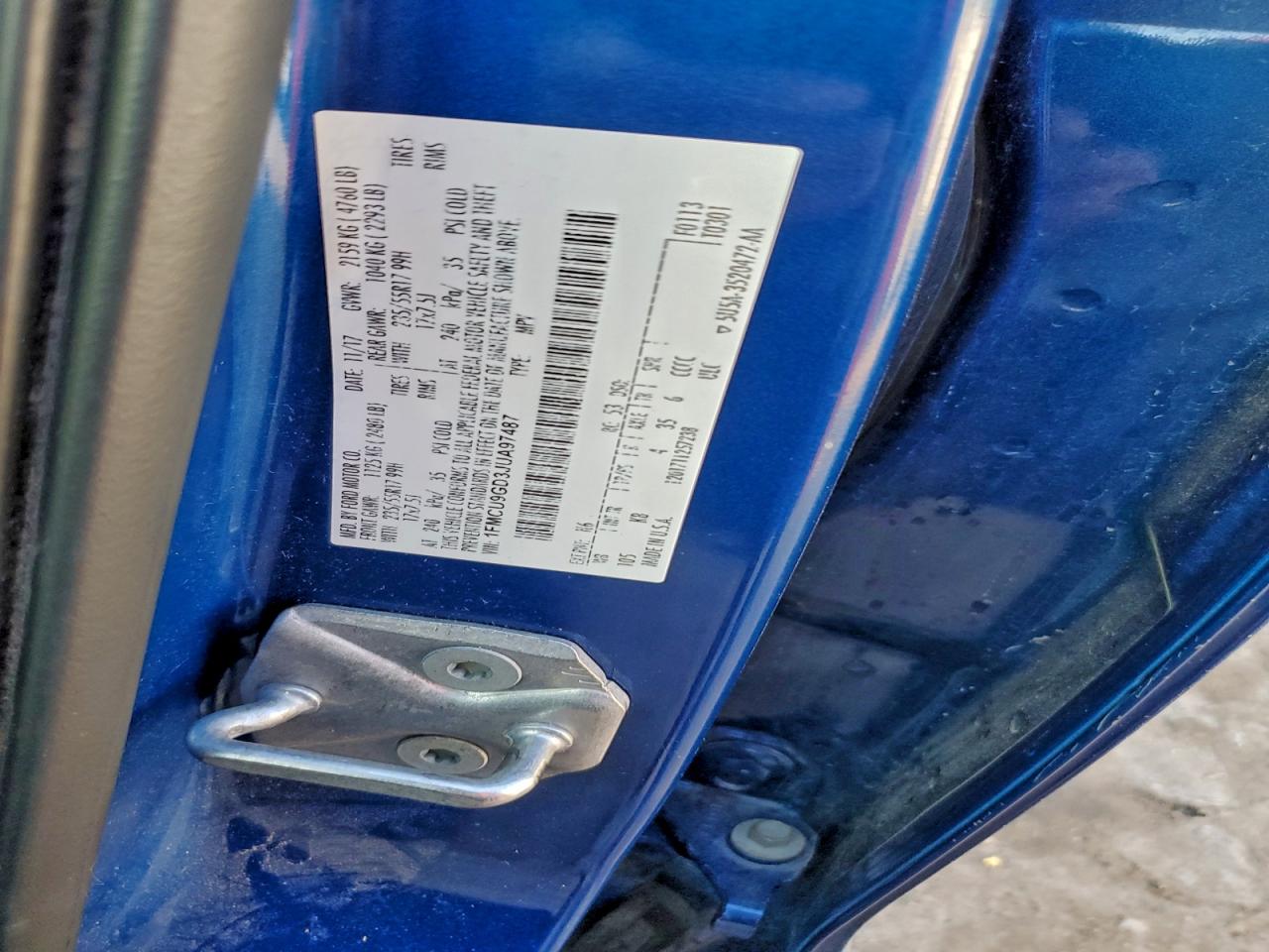 2018 FORD ESCAPE SE photo 37