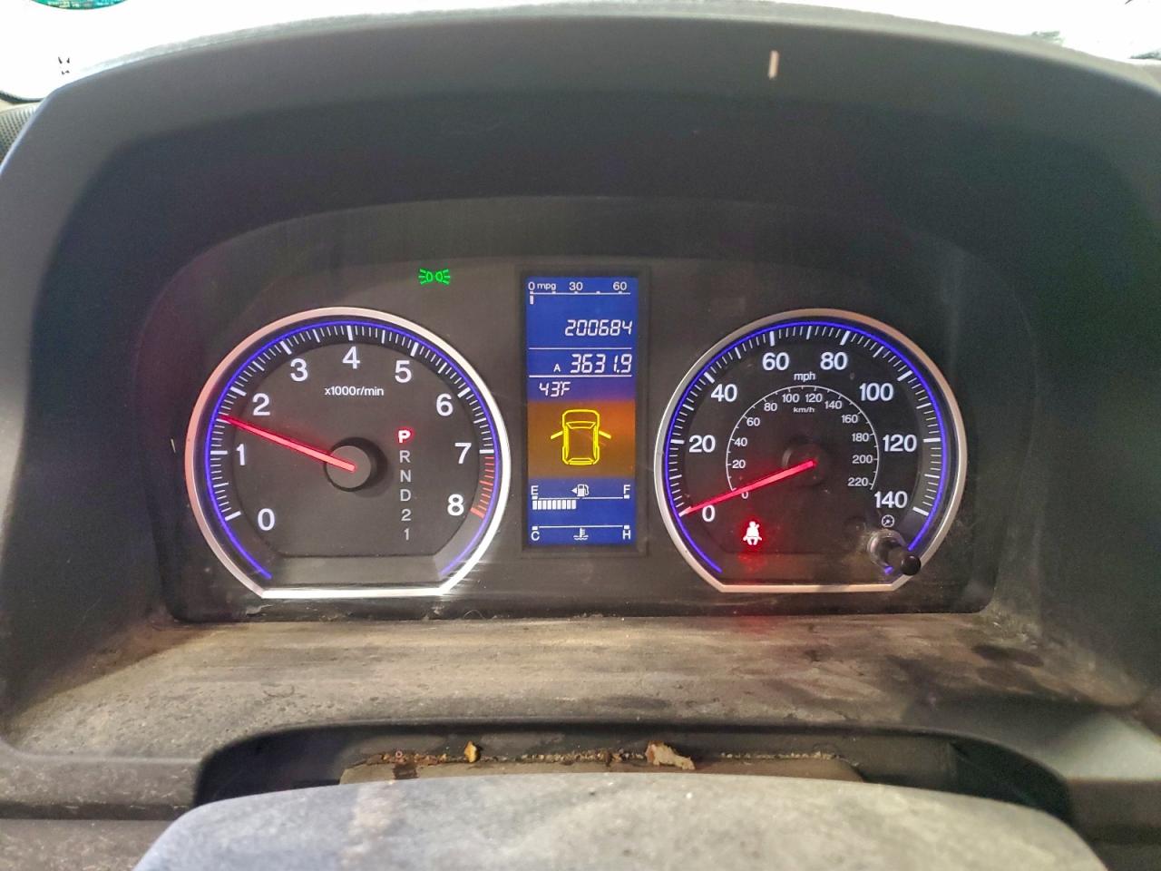 2010 HONDA CR-V EXL photo 9