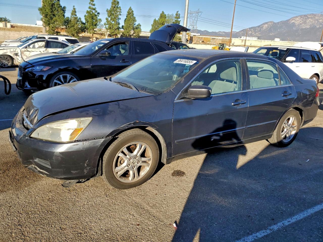 2007 HONDA ACCORD EX — FRONT END damage — photo 1