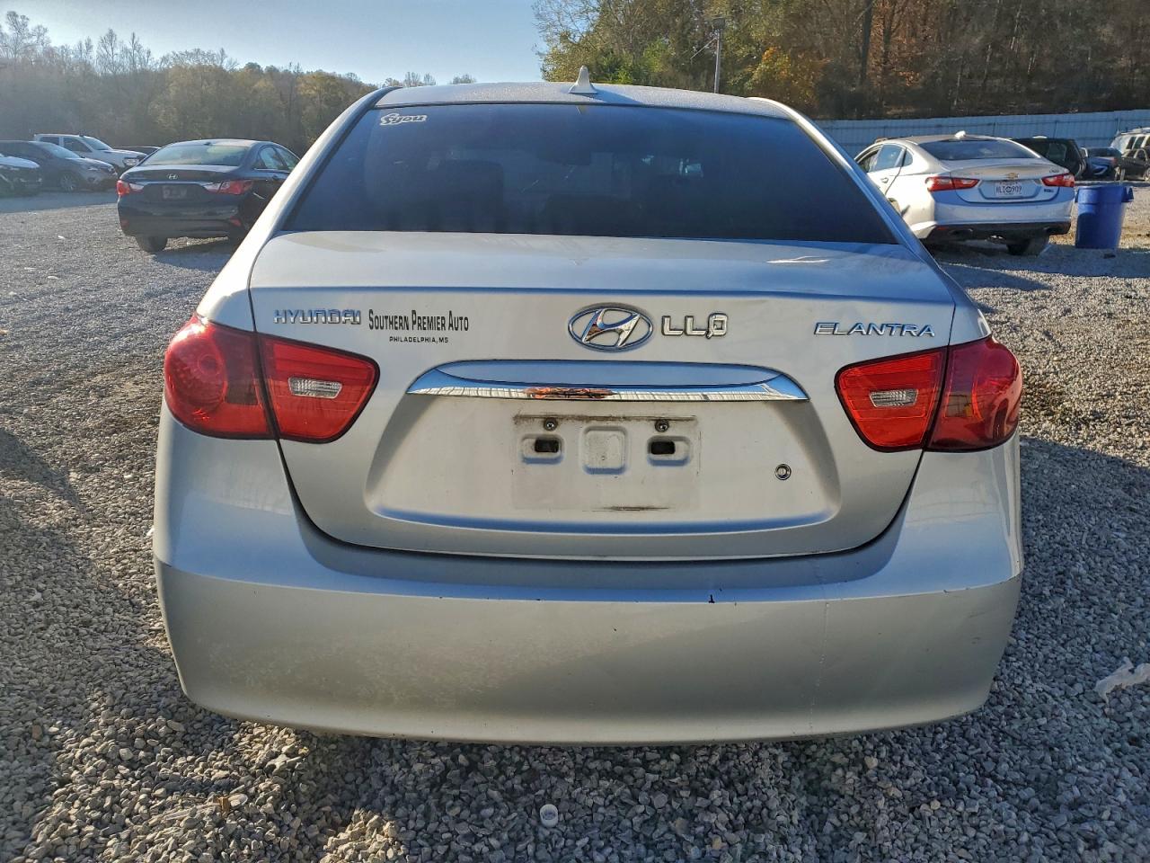 2010 HYUNDAI ELANTRA BLUE photo 11