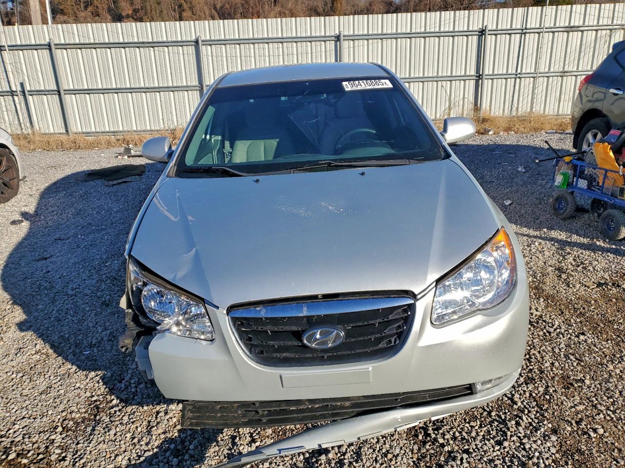 2010 HYUNDAI ELANTRA BLUE photo 9
