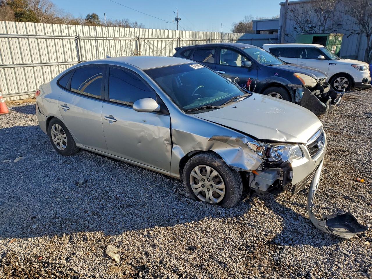 2010 HYUNDAI ELANTRA BLUE photo 7