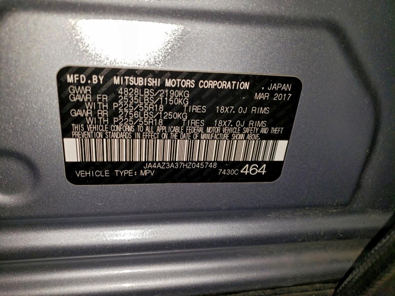 2017 MITSUBISHI OUTLANDER SE photo 13