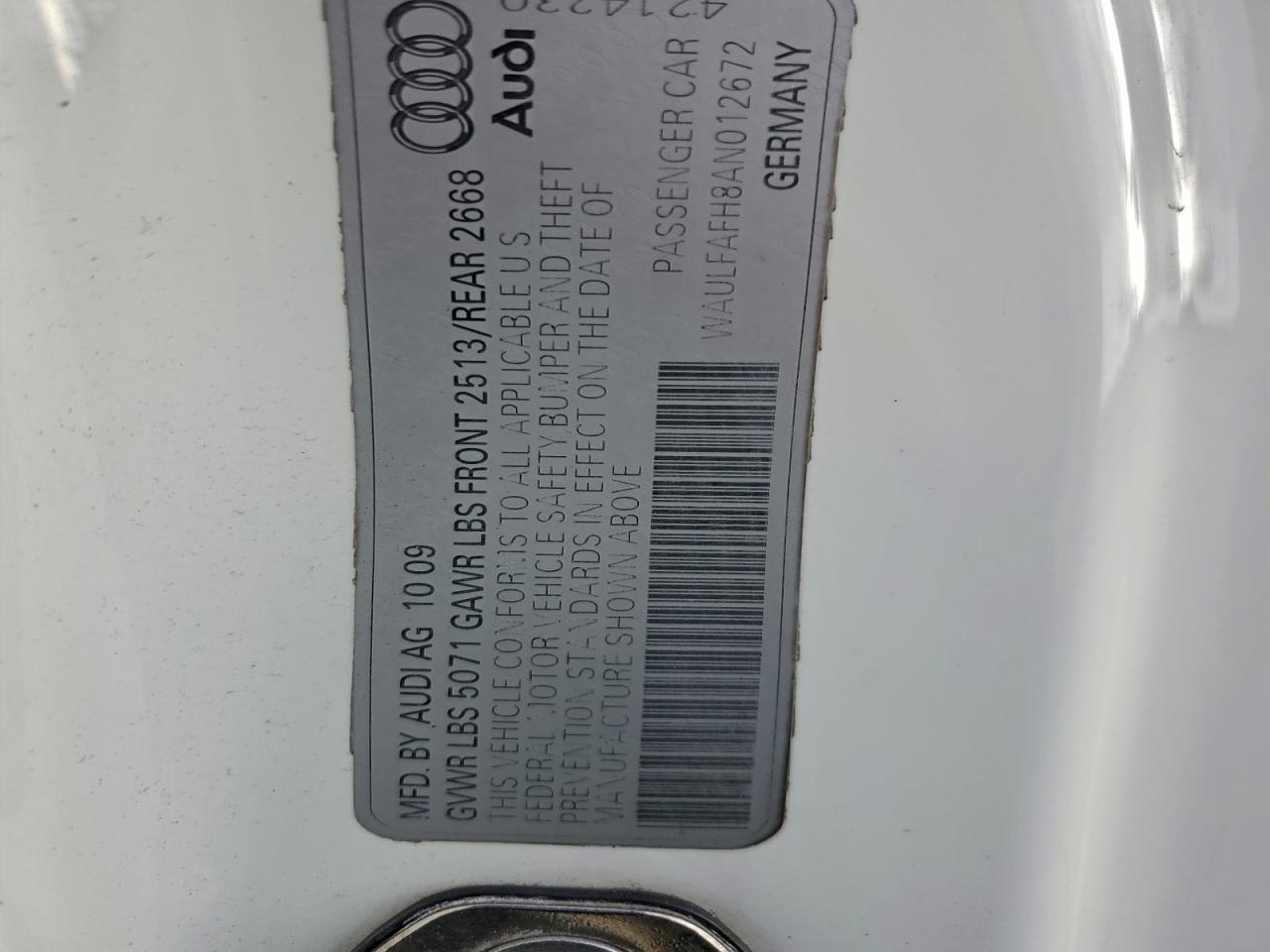 2010 AUDI A5 PREMIUM PLUS photo 12