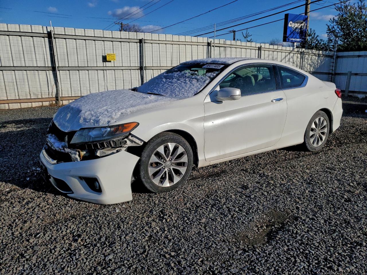 2013 HONDA ACCORD EX — FRONT END damage — photo 1