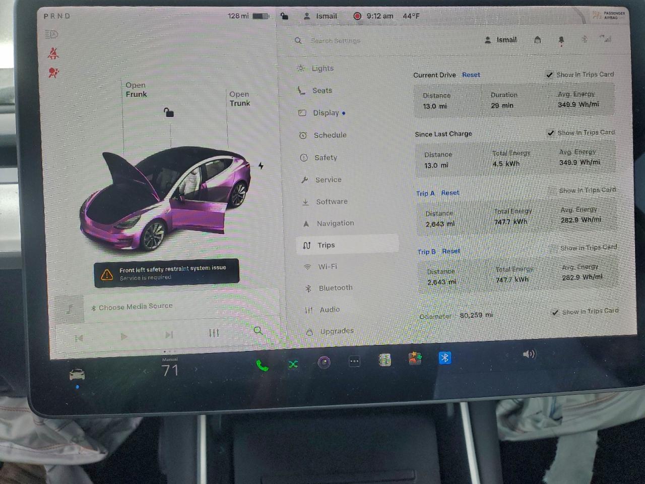 2019 TESLA MODEL 3 photo 9