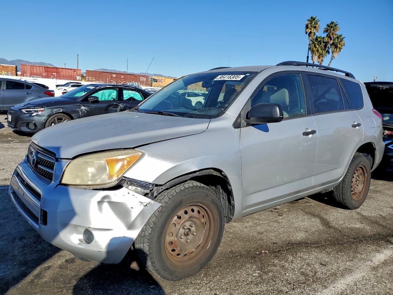 2006 TOYOTA RAV4 — FRONT END damage — photo 1