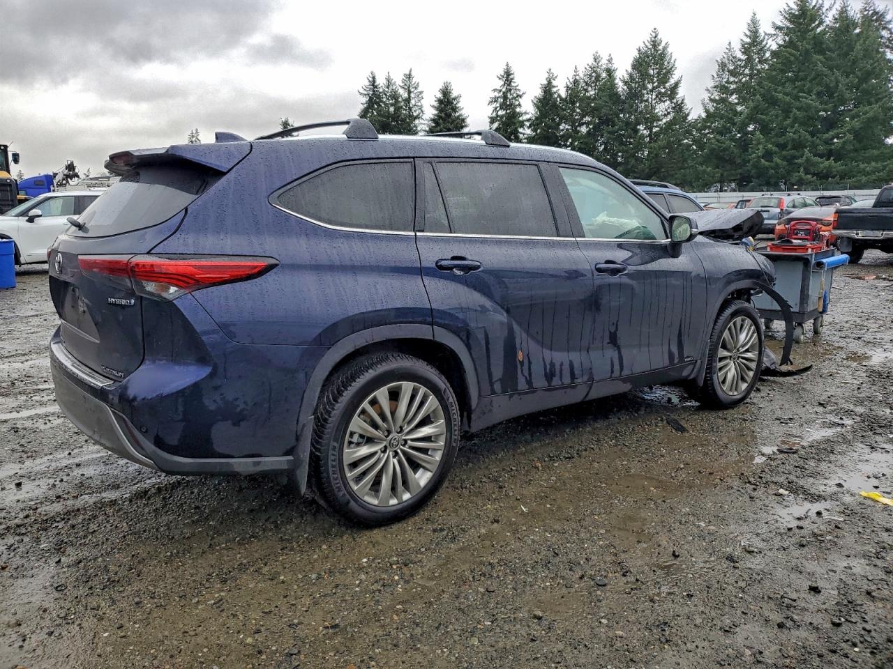 2022 TOYOTA HIGHLANDER HYBRID PLATINUM photo 3