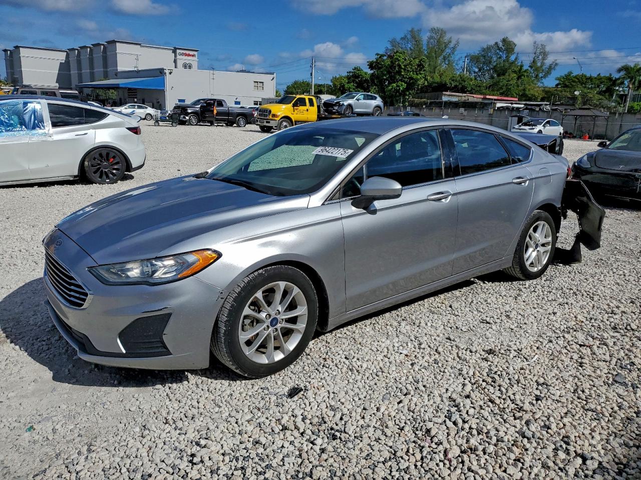 2020 FORD FUSION SE — REAR END damage — photo 1