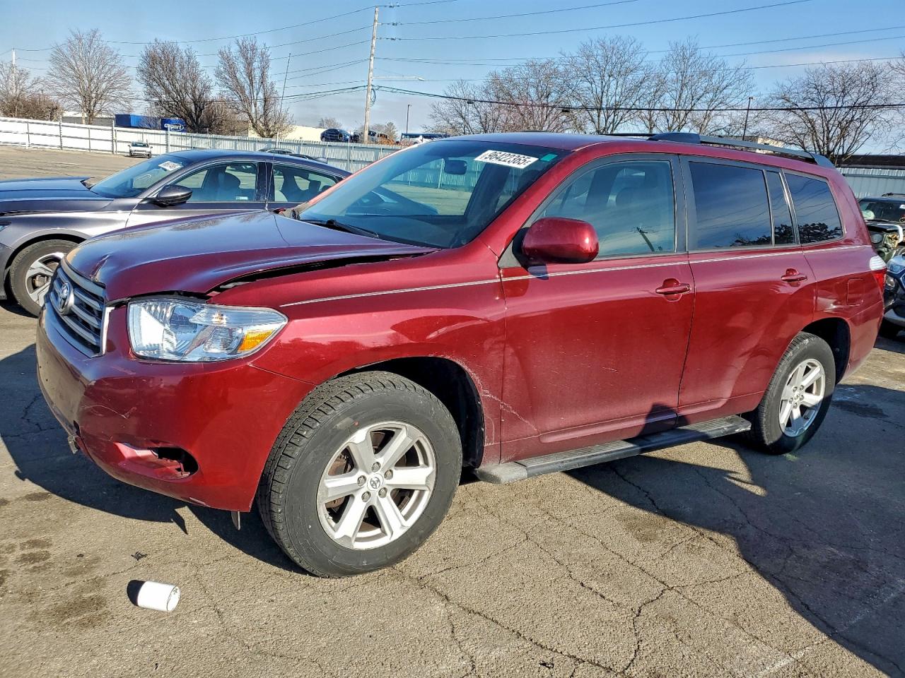 2010 TOYOTA HIGHLANDER — FRONT END damage — photo 1