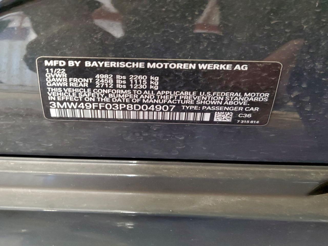 2023 BMW M340XI photo 12