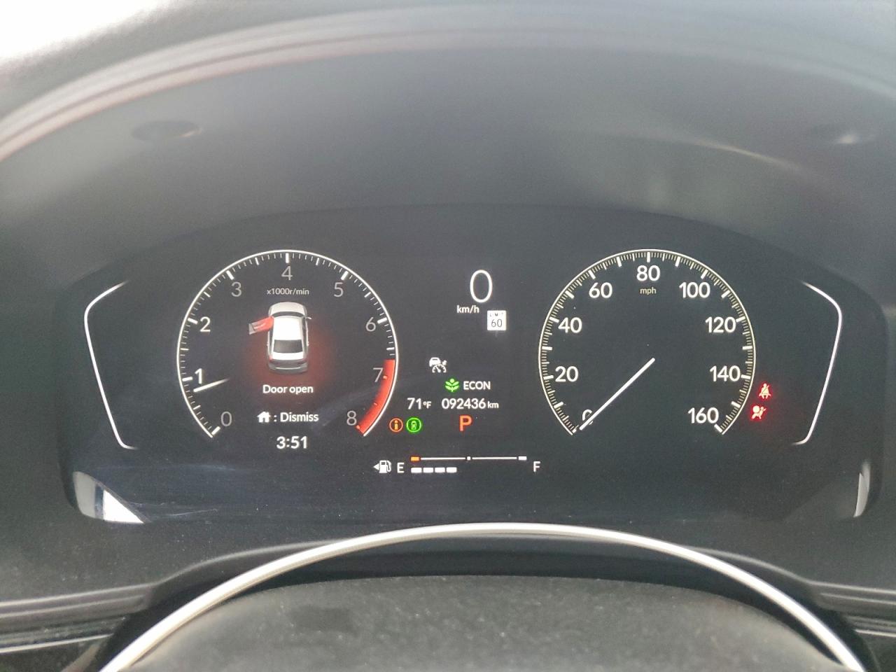 2022 HONDA CIVIC SPORT photo 9