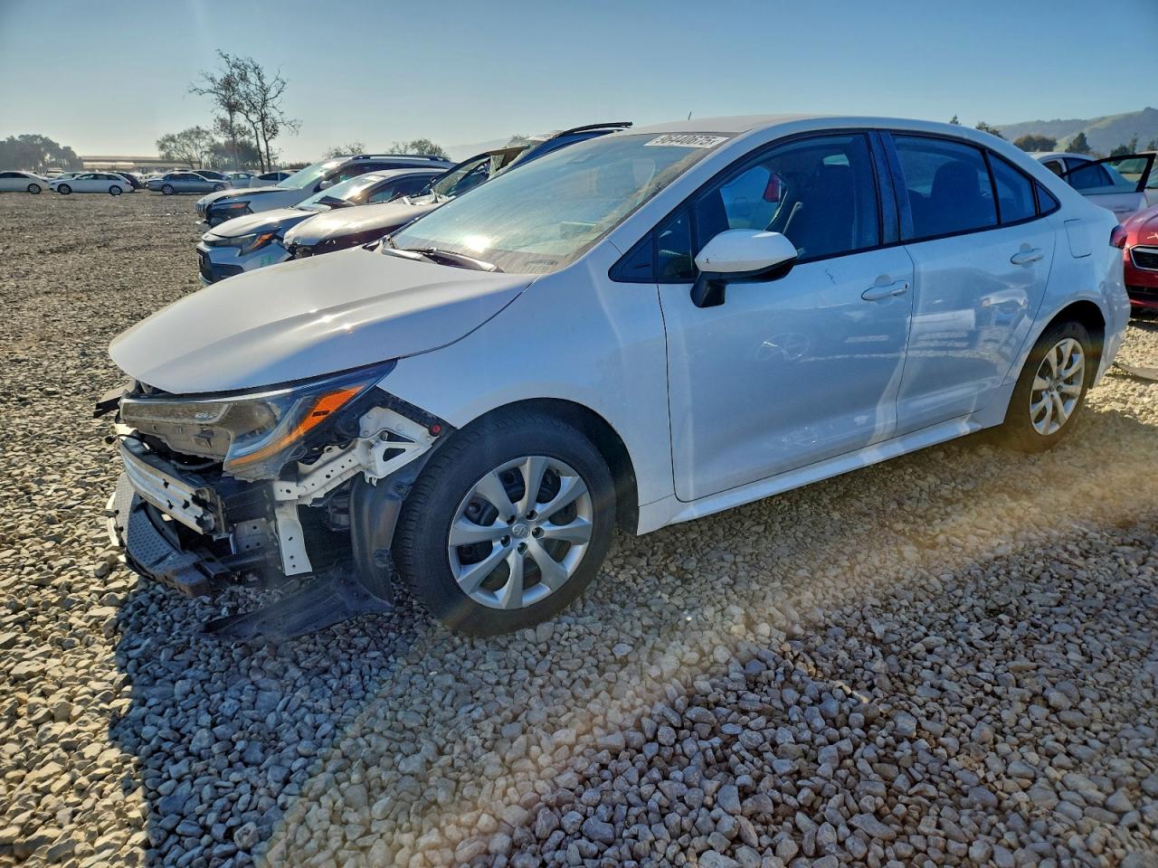 2020 TOYOTA COROLLA LE — FRONT END damage — photo 1