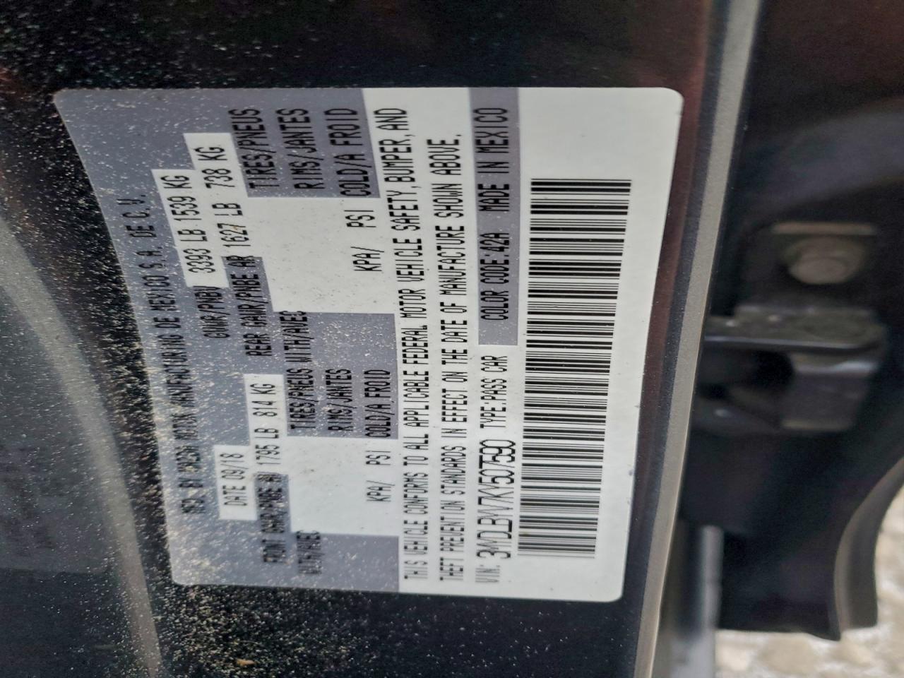 2019 TOYOTA YARIS L photo 12