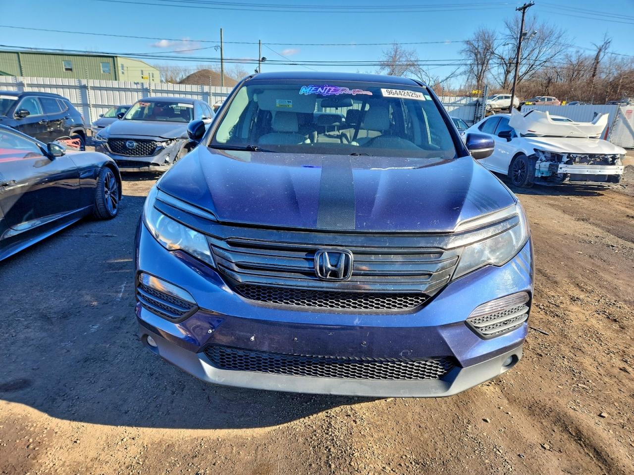 2016 HONDA PILOT EX photo 5