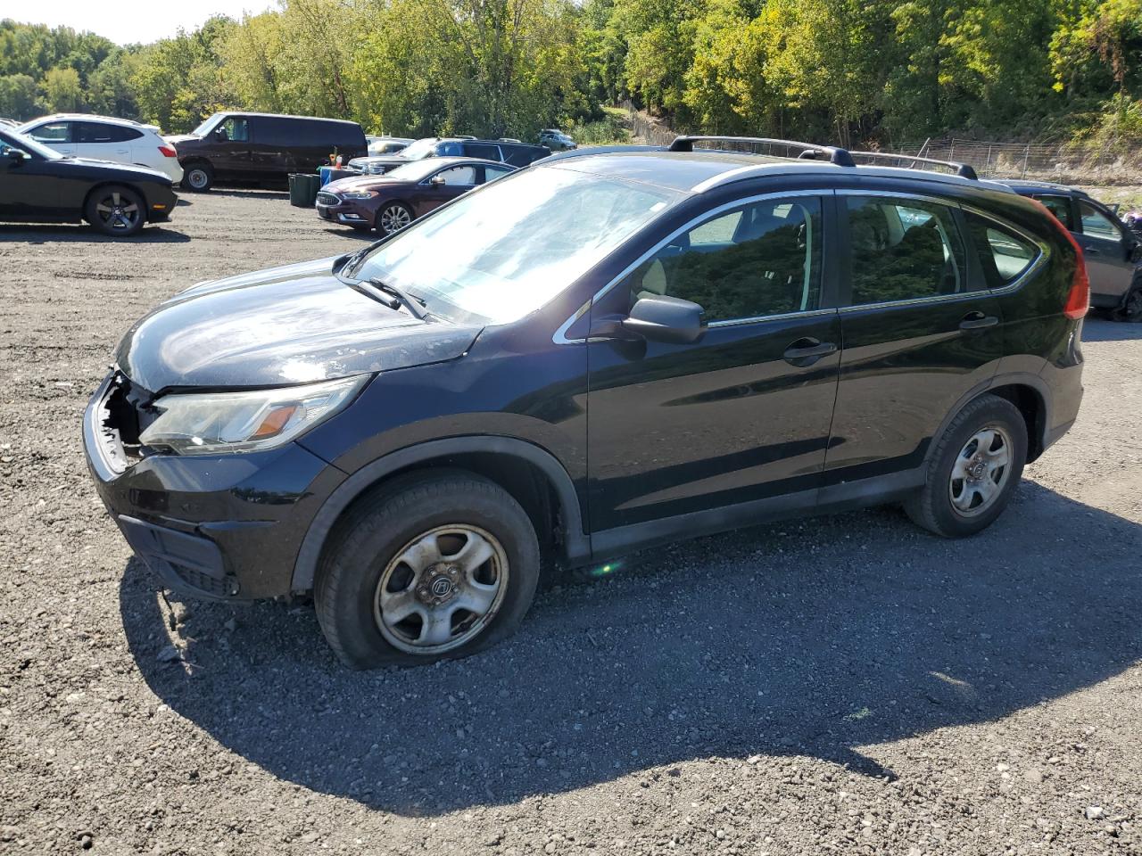 2016 HONDA CR-V LX — FRONT END damage — photo 1