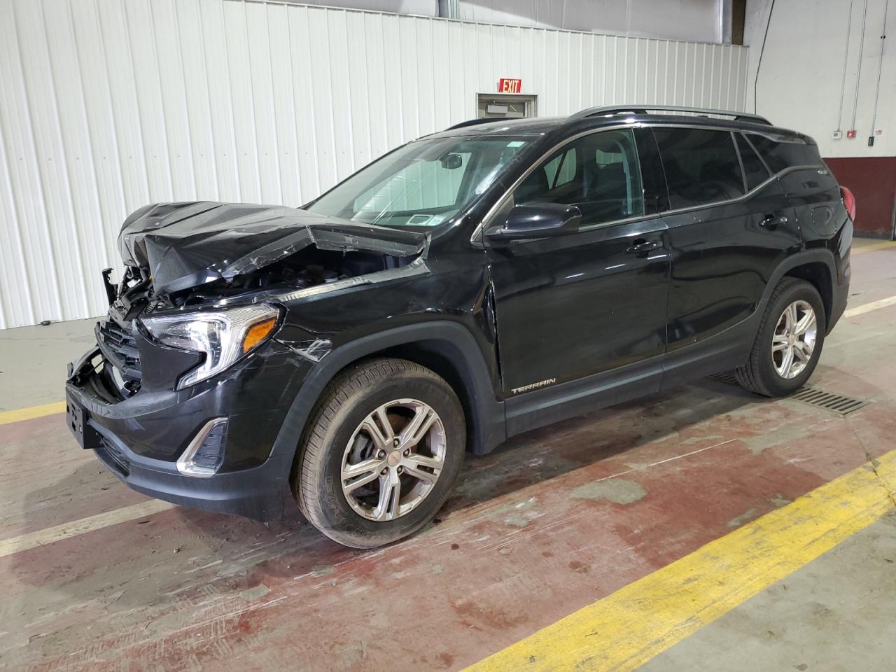 2018 GMC TERRAIN SLE — FRONT END damage — photo 1