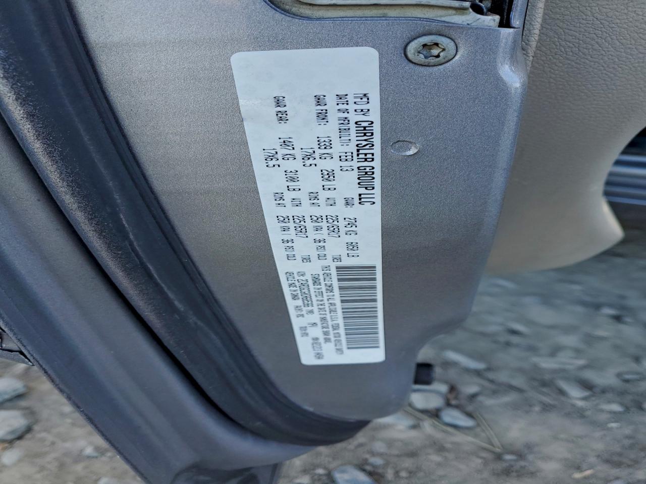 2013 DODGE GRAND CARAVAN SXT photo 13