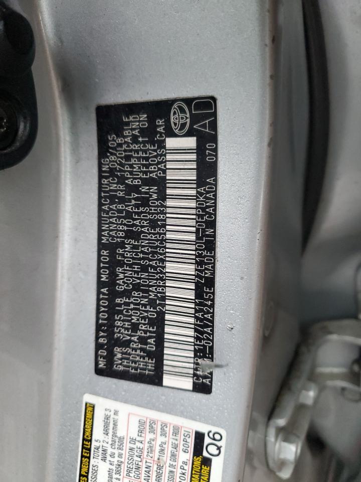 2006 TOYOTA COROLLA CE photo 12