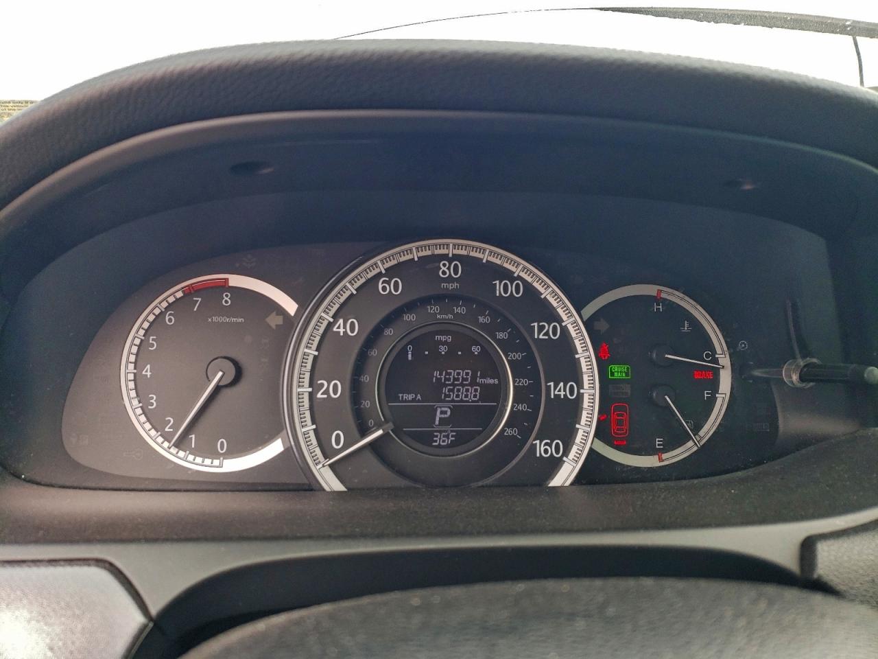 2015 HONDA ACCORD LX photo 9