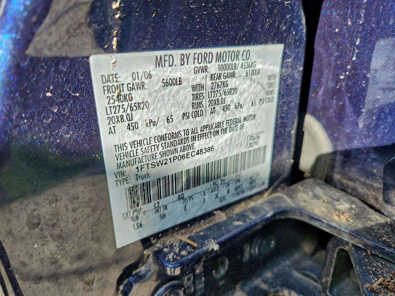 2006 FORD F250 SUPER DUTY photo 13